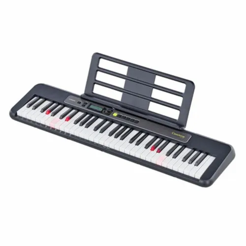 Casio LK-S250 CASIOTONE - Leuchttastenkeyboard mit 61 anschlagdynamischen Tasten, 400 Klangfarben und Mikrofoneingang für kreative Musikgestaltung
