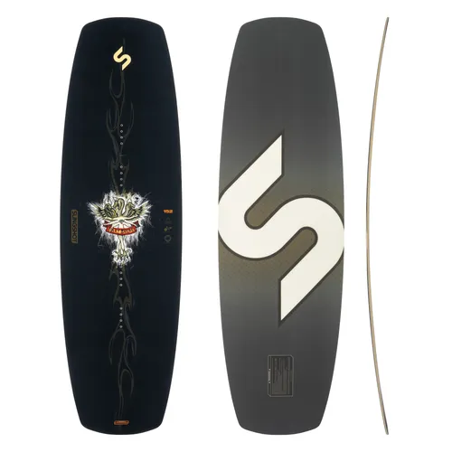 SLINGSHOT DARY Z LTD Wakeboard 2026 - 152 - Hochwertiges Park-Wakeboard für kreatives Cable-Wakeboarding. Der flexible Kern ermöglicht mühelose Tricks und weiche Landungen. Robuste Konstruktion für Langlebigkeit und optimalen Spaß im Park.