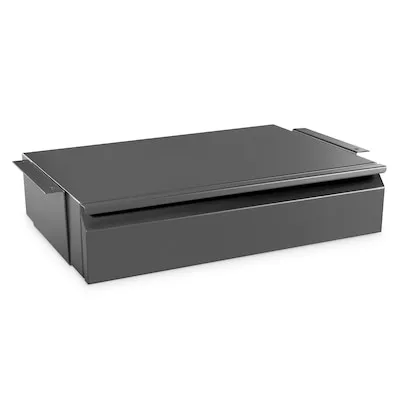 Digitus Unterbauschublade DA-90443, schwarz, 51,3 cm Breite - Sitzmöbel und Tische, praktische Unterbauschublade für mehr Stauraum, stabiler Stahlrahmen mit 5 kg Tragfähigkeit, leicht montierbar und optimiert die Beinfreiheit.