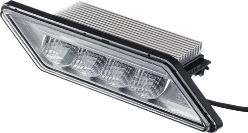 Arbeitsscheinwerfer HELLA 1GE 996 198-381 MODULAR WORKLIGHT BASE STYLE - Frontscheinwerfer mit 4 leistungsstarken LEDs, 1250 Lumen Lichtstrom und IP6K7 Schutzart für optimale Sichtbarkeit und Langlebigkeit, ideal für anspruchsvolle Einsätze.