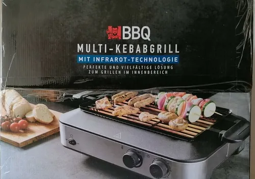 Multi Elektro Kebabgrill MK240 – Rotierender Spieß für köstliche Kebabs - Genießen Sie perfekte Kebabs mit dem neuen MK240! Der Elektro Kebabgrill sorgt mit seinem rotierenden Spieß für gleichmäßige Garung und ist ideal für gesellige Abende.