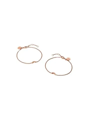 Purelei Schmuckset Rainbow Love in Roségold - Elegantes Schmuckset aus 100% Edelstahl, 18K rosévergoldet. Perfekt für jeden Anlass und ein ideales Geschenk für besondere Momente.