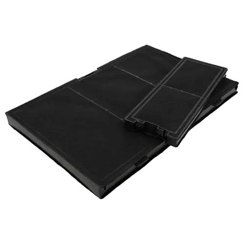 vhbw 2x Filter kompatibel mit Siemens LC87KHM20/01, LC87KHM20, LC87KHM10/01, LC87KHM60/01, LC87KHM60 Dunstabzugshauben - 2x Aktivkohlefilter