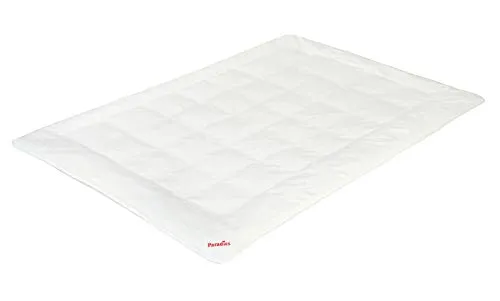 PARADIES Antiallergo Bettdecke 155x220 cm - Bettdecken für Hausstaubmilben-Allergiker, mit schützendem Evolon-Bezug und innovativer Paradies Highloft Fasertechnologie für ganzjährigen Komfort und einfache Pflege.