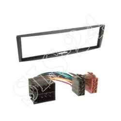 Renault Megane II Modus Scenic II Clio Radio Blende + ISO Adapter Autoradio R...