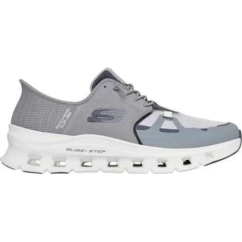 Skechers Adult Glide-Step PRO - grau Gr. 46 - Herren-Sneaker mit innovativer Glide-Step-Technologie für maximalen Komfort und Unterstützung den ganzen Tag über.