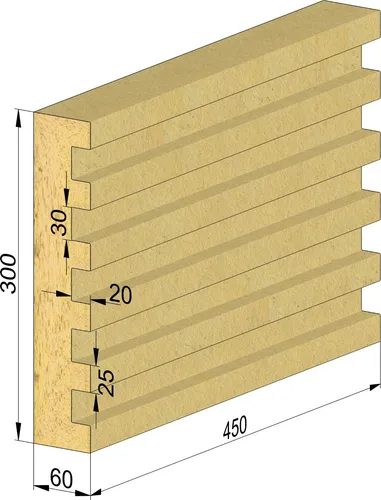 Grill Haltestein 6 cm STARK - Schamottrillenstein für optimale Grillresultate, hitzebeständig und langlebig, ideal für BBQ-Liebhaber.