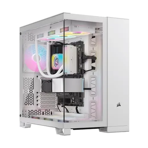 Corsair iCUE 6500X RGB - ATX, Mini ITX, mATX PC-Gehäuse, mit beeindruckender RGB-Beleuchtung für individuelles Gaming-Setup
