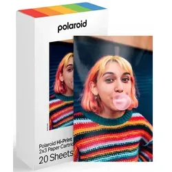 Polaroid Originals Hi Print 2x3 Paper Cartridge - Fotodrucker für brillante 2x3 Zoll Fotos, 20 Blätter im Lieferumfang, kompakt und leicht