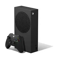 MICROSOFT Xbox Series S 1 TB - Next-Gen All-Digital Konsole in Carbon Black, kompakt, blitzschnelles Gameplay und Quick Resume für nahtloses Spielen