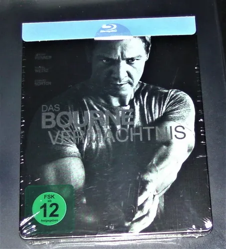 DAS BOURNE VERMÄCHTNIS LIMITIERTE STEELBOOK BLU RAY + DVD SCHNELLER VERAND NEU