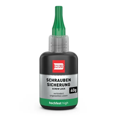 INBUS® Schraubensicherung hochfest 40g | bis M36 | Schraubenkleber bis 180°