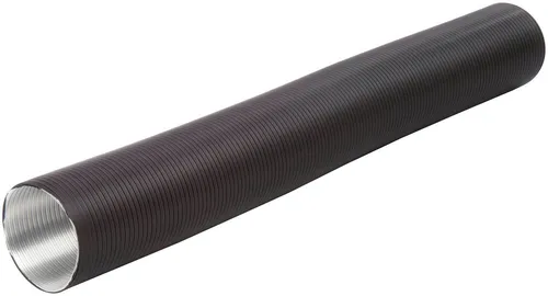 Justus Alu-Flexrohr 60 - 150 cm Grau - Aschesauger-Zubehör aus hochwertigem Aluminium, flexibel und perfekt für schwer erreichbare Stellen.