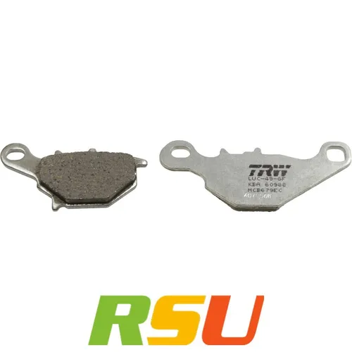 TRW Bremsbelagsatz, Scheibenbremse Organic Low Budget MCB679EC