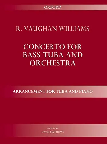 Concerto for Bass Tuba and Orchestra: Piano by Ralph Vaughan Williams