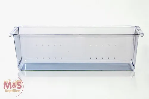 M&S Reptilien Terrarium M&S Rack Wanne, Small 50x20x15 cm - Innovatives M&S Rack System für die Zucht von Schlangen, besonders Königspythons. Hergestellt aus hochwertigen Materialien und vollständig in Deutschland gefertigt. Ideal für die Aufzucht, praktisch und robust.