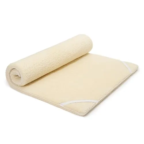 Matratzentopper 80X190 – Ergonomische Matratzenauflage aus Schafwolle für besseren Schlaf - Hochwertige Matratzenauflage mit 100 % Schurwolle. Atmungsaktiv und temperaturausgleichend, sorgt für entspannte Nächte. Mit abnehmbarem Bezug, der bei 30 °C waschbar ist. Ideal für empfindliche Schläfer und angenehmen Schlafkomfort.