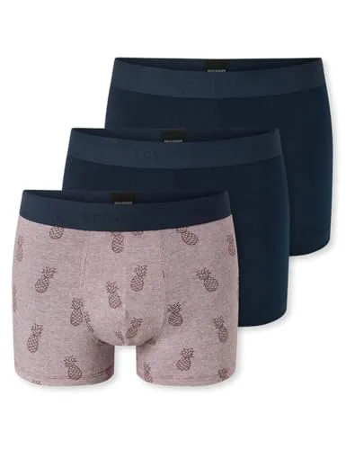Schiesser Boxer 95/5 Multipacks (3er Pack) ohne Eingriff - Entdecken Sie den ultimativen Komfort! Die Boxer der Serie 95/5 bestehen aus 95 % Baumwolle und bieten durch 5 % Elasthan eine perfekte Passform. Ideal für den täglichen Gebrauch, erhältlich im praktischen Multipack.