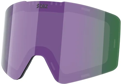 BLIZ G001 Ersatzglas 2026 - Braun Lila Multi - Hochwertige Ersatzlinse für Bliz-Sportbrillen, ideal für variable Lichtverhältnisse. Mit stoßfesten Polycarbonat-Gläsern und 100% UV-Schutz für optimalen Augenkomfort beim Sport.