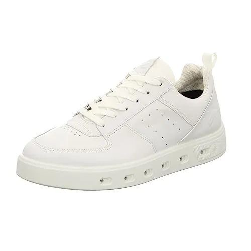 ECCO Herren Street 720 M Shoe – Weiß, 44 EU - Herren-Sneaker aus besonders weichem Leder mit wasserdichter GORE-TEX SURROUND Konstruktion für optimalen Rundumschutz und angenehmes Fußklima bei jeder Aktivität.