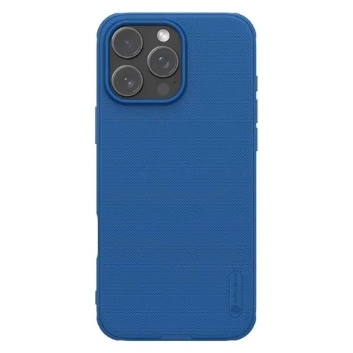 Nillkin Super Frosted Shield Pro case for iPhone 16 Pro - blue (Apple iPhone 16 Pro) (Super Frosted Shield Pro AP iPhone16 Pro Blue)