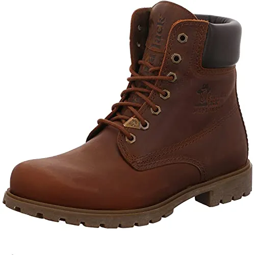 Panama Jack Panama 03 Herren Kurzschaft Stiefel, Braun (Bark) 43 EU - Herren-Stiefel mit anatomisch herausnehmbarer Innensohle und flexibler, robuster Naturkautschuk-Sohle für optimalen Komfort und Halt.