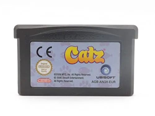 Catz - Spiel für Game Boy Advance - Süßes Tierpflege-Spiel, das die Kreativität fördert und stundenlangen Spielspaß für Katzenliebhaber bietet.