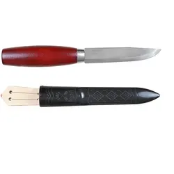 Morakniv Classic No 2 Schnitzmesser – Outdoormesser aus Carbonstahl - Taschenmesser mit 10,3 cm Klinge aus hochwertigem Carbonstahl, ideal für Schnitz- und Outdoorarbeiten. Ergonomischer Holzgriff für besten Halt, hergestellt in Schweden.