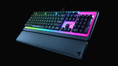 ROCCAT ROC-12-580 Magma - Kabelgebundene Gaming Tastatur, mit membran und RGB-Hintergrundbeleuchtung für intensives Gaming Erlebnis
