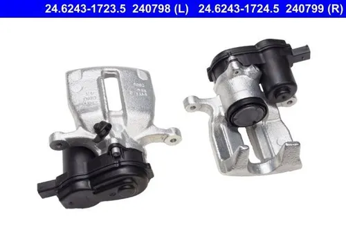 ATE Bremssattel hinten links mit integrierter Feststellbremse 43mm für VAG - Autoteile - Hochwertiger Bremssattel mit integrierter Feststellbremse für sicheres Fahren und präzise Bremskraftverteilung, passend für diverse Audi-Modelle.
