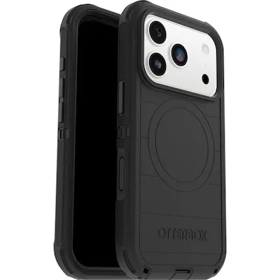 OtterBox Defender Pro MagSafe CC THEMAN - Schwarz - Robuste Handyhülle für optimalen Schutz, kompatibel mit MagSafe und ideal für den aktiven Lebensstil.