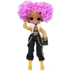 L.O.L. Surprise OMG 3.8 Doll - 24K DJ, Sammelpuppe mit coolem Outfit für Kinder ab 5 Jahren