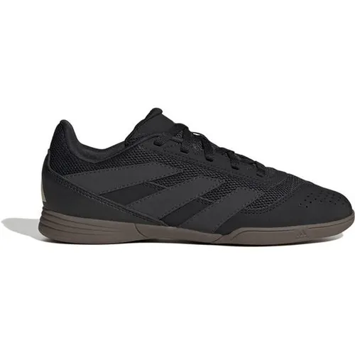 adidas PREDATOR CLUB IN SALA Kinder Hallen-Fußballschuh - Fußballschuh für Kinder, ideal für Hallen- und Indoorspiele, bietet hervorragenden Halt und Komfort in schwarz/braun.