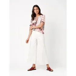 TONI 7/8-Jeans Jenny Culotte mit weitem Bein in Weiß Größe 44 - Modische 7/8-Jeans mit weitem Bein für einen lässigen Look. Hergestellt aus elastischer Baumwollmischung für optimalen Tragekomfort. Ideal für den Alltag und vielseitig kombinierbar.