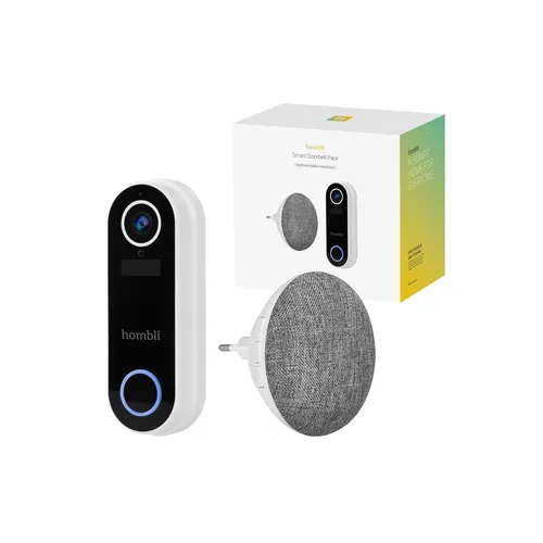 Hombli Smart Doorbell 2 inkl. Chime 2 - Weiß