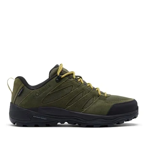 Columbia Herren Redmond 4 WP Low Rise Trekking- und Wanderschuhe, Nori Peppercorn, 42.5 EU - Leichte Trekking- und Wanderschuhe mit atmungsaktivem Obermaterial und robuster Außensohle für hervorragende Traktion. Ideal für ganztägige Abenteuer in der Natur.