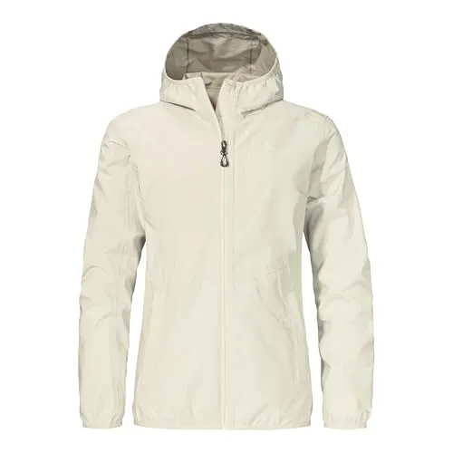 Schöffel Jacket Style Migandi Women natur (9040) 36 - Funktionsjacke für Damen mit 10.000 mm Wassersäule, ideal für Wanderungen bei jedem Wetter. Atmungsaktiv und mit 2-Wege-Stretch für maximale Bewegungsfreiheit.