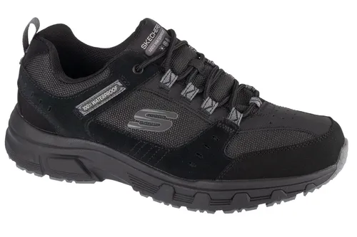 Skechers Oak Canyon Rydell Sneaker Schwarz EU 43 - Sneaker für Herren im klassischen Wildlederdesign, ideal für Outdoor-Aktivitäten. Genießen Sie den ganzen Tag über unübertroffenen Komfort dank Skechers Memory Foam™ und Relaxed Fit® für eine perfekte Passform.