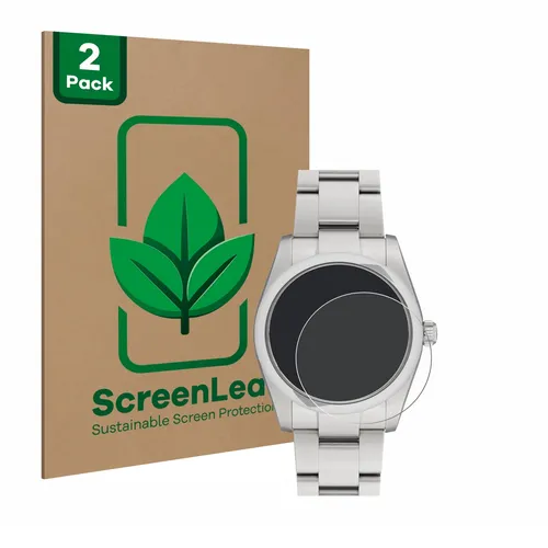 2x ScreenLeaf Displayschutzfolie für Rolex Oyster Perpetual 34 nachhaltig