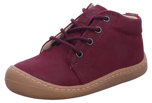 KOEL BEN M LEATHER Barfußschuh Bordo 23 EU - Bequemer Barfußschuh in Bordo, Größe 23 EU, aus hochwertigem Glattleder für einen lässigen Look. Ideal für den täglichen Gebrauch dank der Schnürung und runder Schuhspitze.