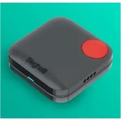 Beghelli Telepräsenzgerät - Pocket GSM, schwarz - Sonstiges Handyzubehör mit GPS-Ortung und Notruf-Funktion für mehr Sicherheit im Alltag. Ideal für Senioren und aktive Menschen, die sich bei ihren Aktivitäten sicher fühlen möchten.