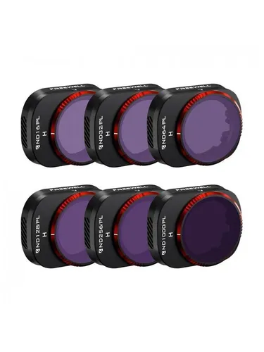 Freewell Bright Day Filter Set für DJI Mini 4 Pro - Drohnen Zubehör mit 6 hochwertigen ND/PL-Filtern für beeindruckende Fotos und Videos bei jedem Licht. Ideal für kreative Aufnahmen, auch bei starkem Sonnenlicht.