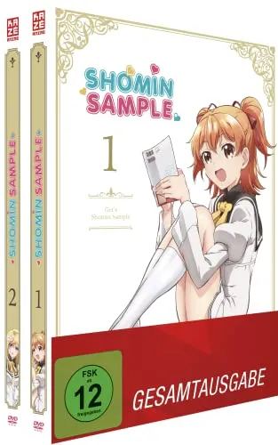 Shomin Sample - Gesamtausgabe - [DVD] - Anime-Film für Jugendliche ab 12 Jahren, inklusive aller Episoden und Bonusmaterial für ein komplettes Erlebnis.