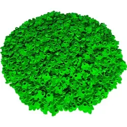 LEGO® 1x1 Blume mit drei Blättern Hellgrün - 32607 NEU! Menge 100x - Grün