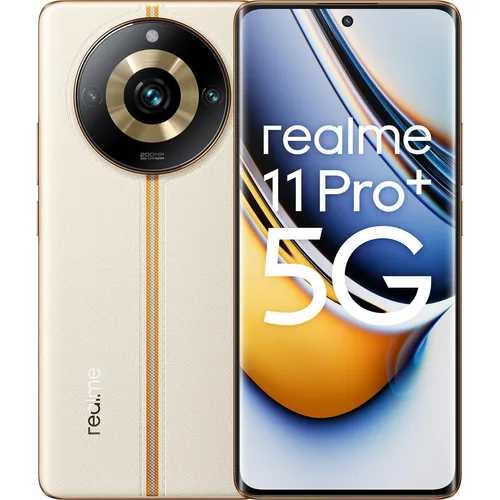 realme 11 Pro+ 5G Smartphone - Simlockfreies Handy mit 200MP OIS SuperZoom Kamera und 120Hz Curved Vision Display für beeindruckende Fotos und flüssige Animationen. Massive 5000mAh Batterie mit 100W SUPERVOOC Charge für blitzschnelles Laden.