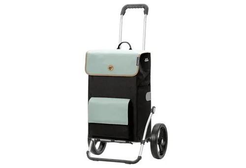 Andersen Einkaufswagen 'Royal Shopper Solva' - Einkaufs-Shopper & Transporthilfe mit leichtem, faltbarem Aluminium-Gestell und sportlich eleganter Tasche. Ideal für Familie und Freizeit, mit Thermofach und 50 kg Tragkraft.