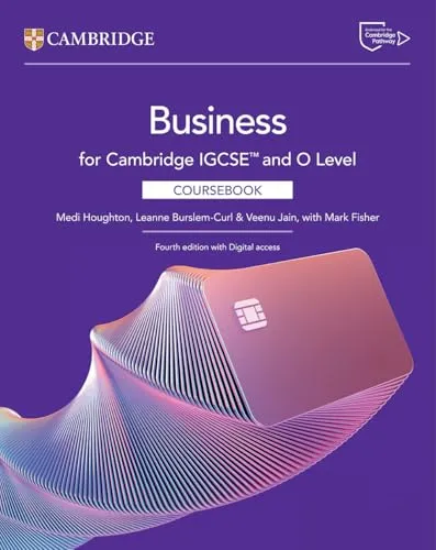 Business for Cambridge Igcse™ and O Level Coursebook + Digital Access 2 Years (Cambridge International Igcse)