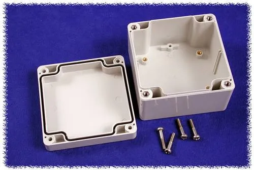 Hammond Electronics 1554E2GY Universal-Gehäuse 90 x 90 x 60 Polycarbonat Grau 1St.