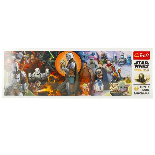 Trefl Puzzle Star Wars - Panorama Puzzle 1000 Teile, ideal für Star Wars Fans ab 12 Jahren und spannende Herausforderungen