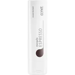 GLYNT MANGALA Espresso 200ml - Farbauffrischende Tönungskur für strahlendes Haar - GLYNT MANGALA Espresso verleiht dunkelblondem und hellbraunem Haar brillante Farbtiefe und Glanz. Ideal zur Auffrischung zwischen Friseurbesuchen.